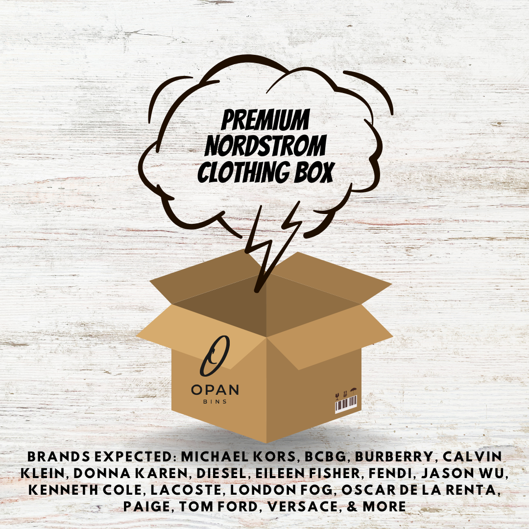 Premium Nordstrom Clothing Mystery Box (Choose Your Size) - Opan Bins